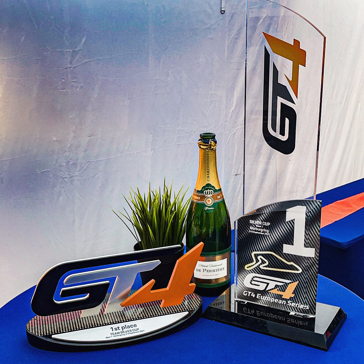Winning GT4 European Series